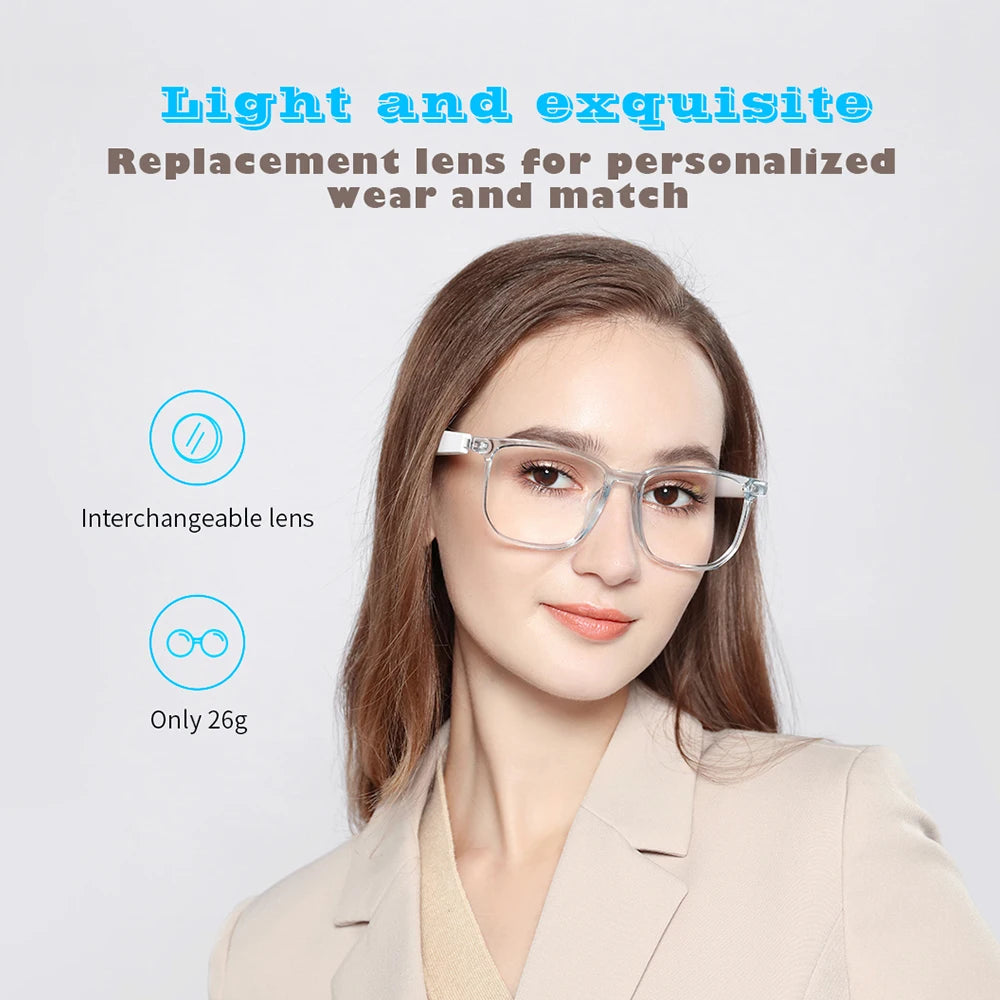 Wireless Bluetooth 5.0 Sunglasses Headphones - Enjoy Music Wirelessly Hands-Free Calling Music Eyeglasses