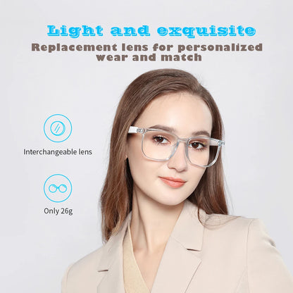 Wireless Bluetooth 5.0 Sunglasses Headphones - Enjoy Music Wirelessly Hands-Free Calling Music Eyeglasses