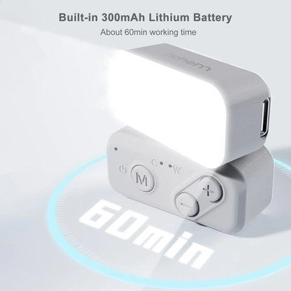 Isteady XE Kit Gimbal Stabilizer for Smartphone, 3-Axis Phone Gimbal, Magnetic Fill Light, Portable & Foldable, One-Key Inception, Ideal for Travel, Vlogging